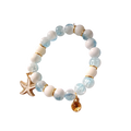 Ocean Pearl Charm Bracelet